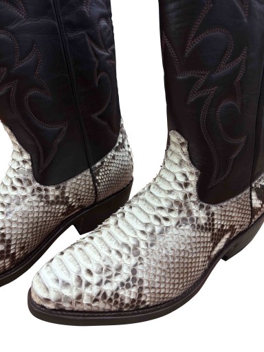 Snake Skin Boots